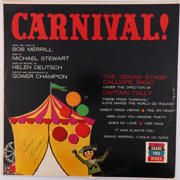 The Sound Stage Calliope Band, Captain Tully Carnival LP Record Grand Prix K-169 - Picture 1 of 16